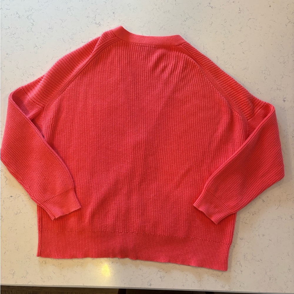 J.Crew V-neck cotton-cashmere cardigan sweater in Large - Picture 7 of 10